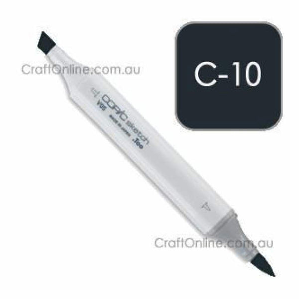 Copic Sketch Marker Pen C-10 -  Cool Gray No.10