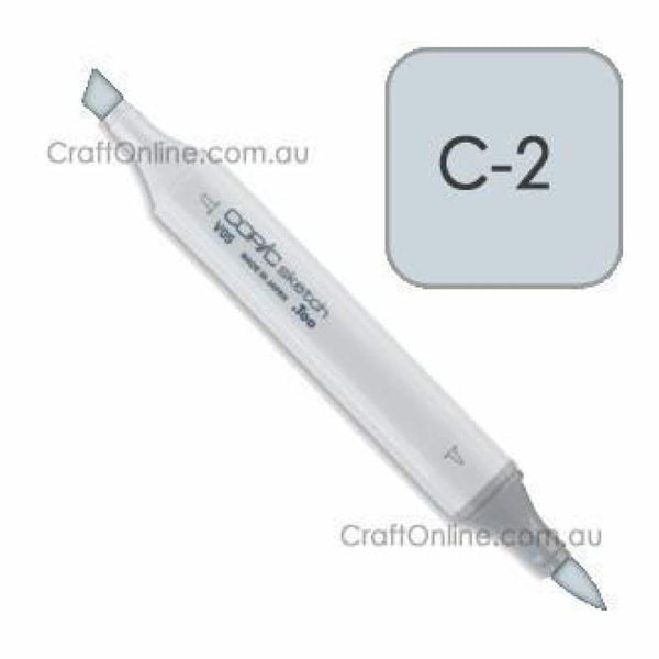 Copic Sketch Marker Pen C-2 -  Cool Gray No.2