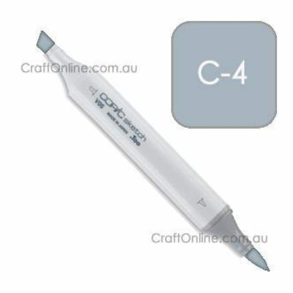 Copic Sketch Marker Pen C-4 -  Cool Gray No.4
