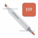 Copic Sketch Marker Pen E09 -  Burnt Sienna