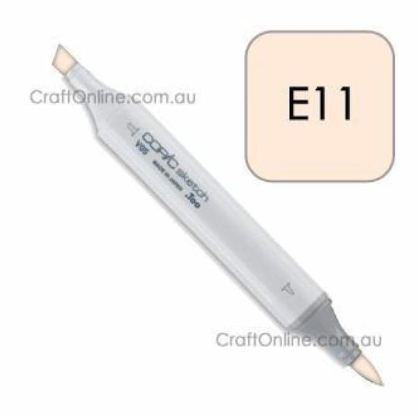 Copic Sketch Marker Pen E11 -  Bareley Beige