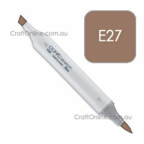 Copic Sketch Marker Pen E27 -  Milk Chocolate