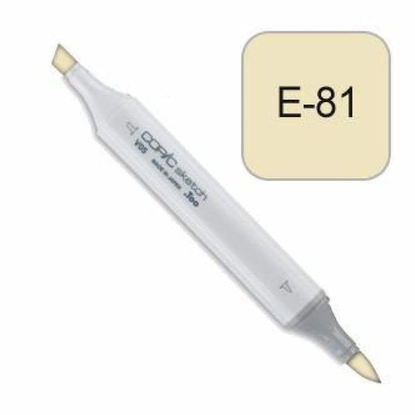 Copic Sketch Marker Pen E81 -  Ivory