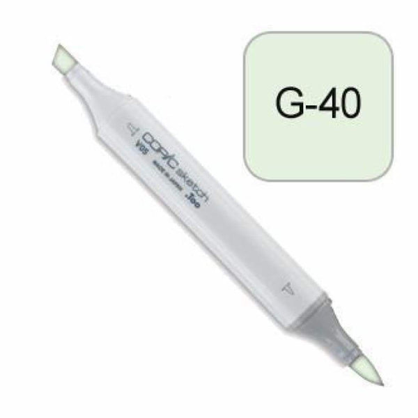 Copic Sketch Marker Pen G40 -  Dim Green