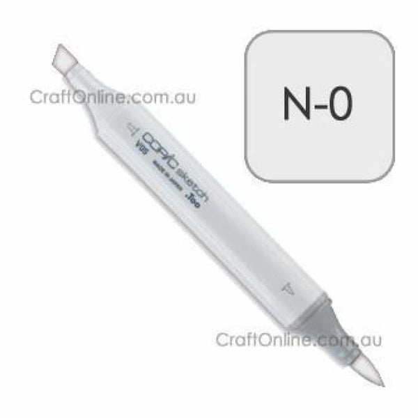 Copic Sketch Marker Pen N-0 -  Neutral Gray No.0