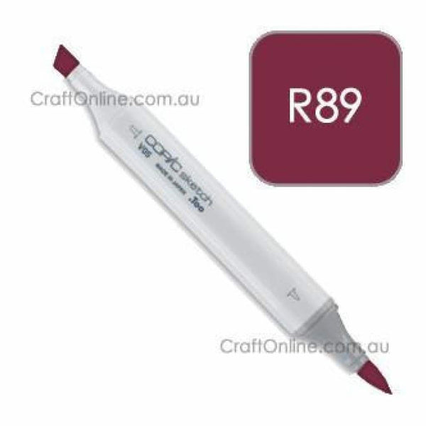 Copic Sketch Marker Pen R89 -  Dark Red