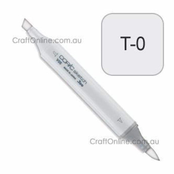 Copic Sketch Marker Pen T-0 -  Toner Gray No.0
