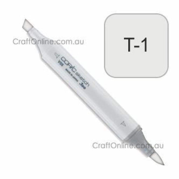 Copic Sketch Marker Pen T-1 -  Toner Gray No.1