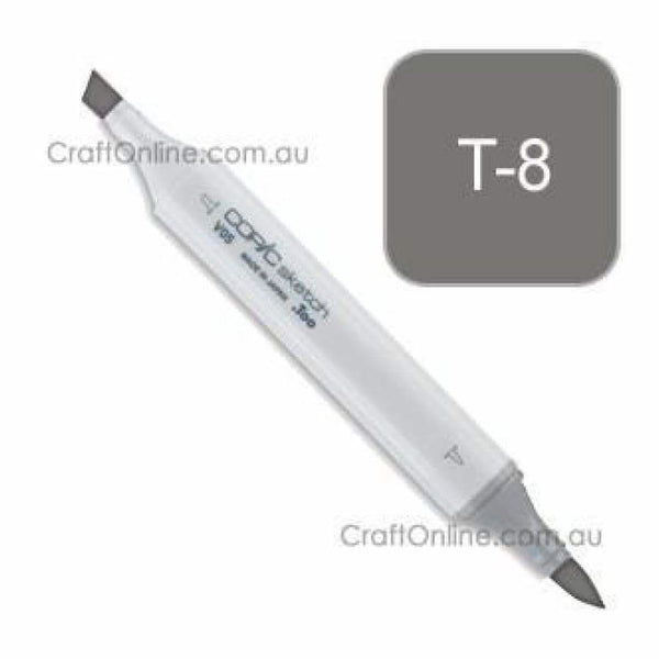 Copic Sketch Marker Pen T-8 -  Toner Gray No.8
