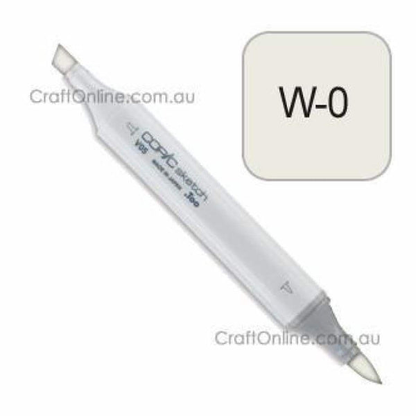 Copic Sketch Marker Pen W-0 -  Warm Gray No.0
