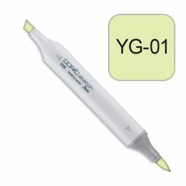 Copic Sketch Marker Pen Yg01 -  Green Bice