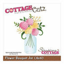 Cottagecutz Die 4X4 Flower Bouquet Jar