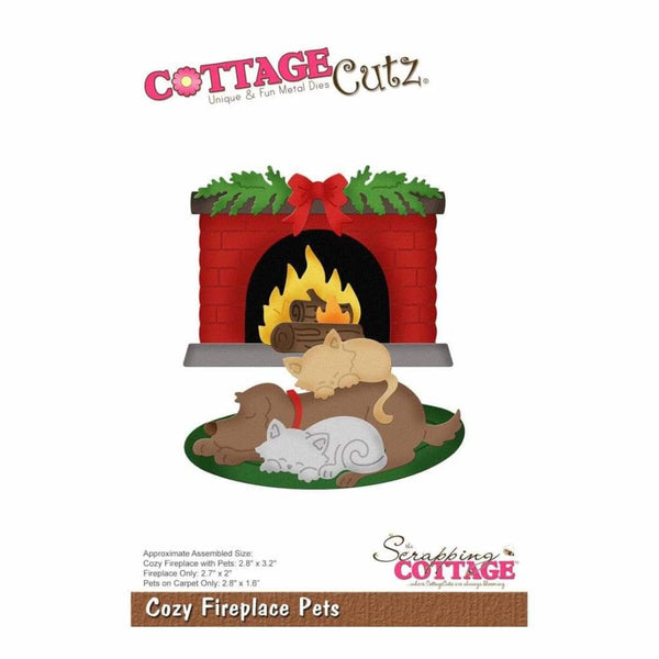 CottageCutz Die - Fireplace Pets 1.6inch To 2.8inch