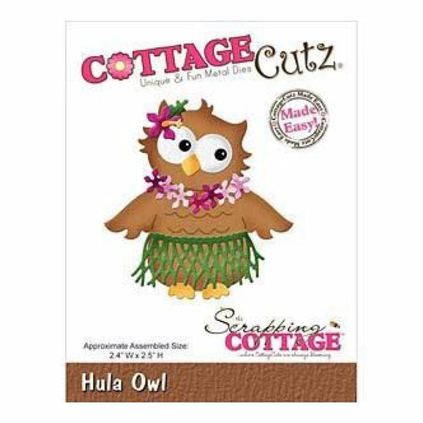 Cottagecutz Die Hula Owl 2.4In. X2.5In.