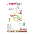 CottageCutz Die - Ring In The New Year .5inch To 3.1inch