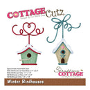 CottageCutz Die - Winter Birdhouses 1.4inch To 3.4inch