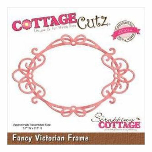 Cottagecutz Elites Die Fancy Victorian Frame 3.7In. X2.5In.