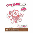 Cottagecutz Elites Die Flowers & Swirls 3 Inch X2.7 Inch