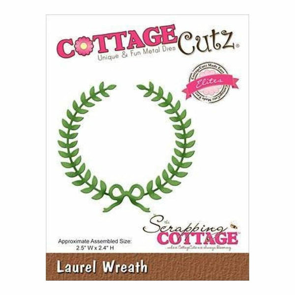 Cottagecutz Elites Die Laurel Wreath