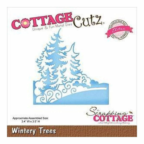 Cottagecutz Elites Die - Wintery Trees 3.4Inch X3.5Inch