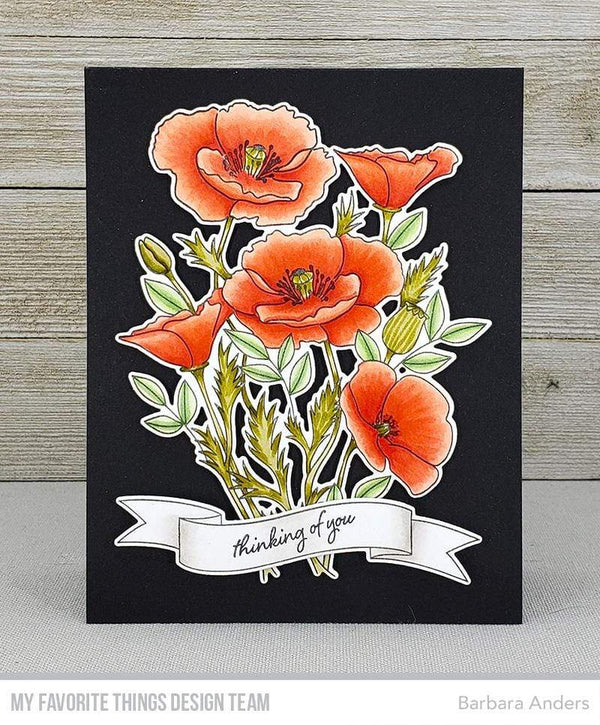 My Favorite Things Die-namics Die - Wild Poppies*