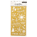 Crate Paper Snowflake Collection - Copper Metal Stencil*