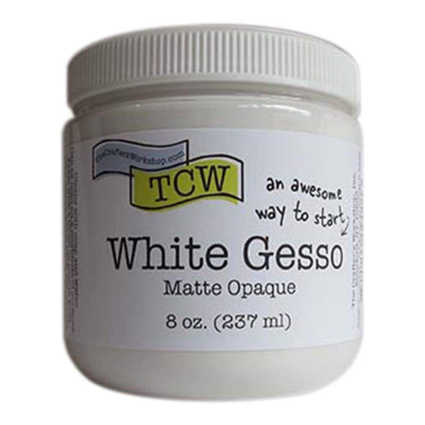 Crafters Workshop Gesso 8oz White