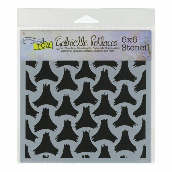Crafters Workshop Template 6inch X6inch Celtic Weave