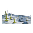 Sizzix Thinlits Dies By Tim Holtz 6/Pkg - Snowscape, Colorize*