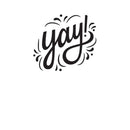 Darice - Embossing Folder 4.25 inch X5.75 inch - Yay!