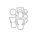 Hero Arts Fancy Dies - Kittens In Kimonos*