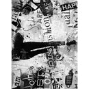 Dress My Craft Black & White Fabric Transfer 21X30cm - Fashion Street