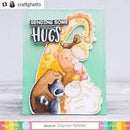 Waffle Flower Crafts Clear Stamp 4inch X6inch - Group Hug