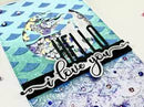 Picket Fence Studios Steel Dies - Hello Word Topper*