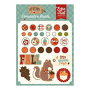 Echo Park Co - Decorative Brads - Celebrate Autumn 30 pack