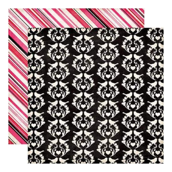 Echo Park - Love Story - Love Birds 12X12 Inch Double-Sided Paper (Pack Of 10)