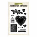 Echo Park Stamps 4X6 Lucky In Love, Hello Sweetheart