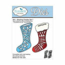 Elizabeth Craft Metal Die - Stocking Overlay Set 1