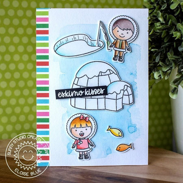 Sunny Studio - Eskimo Kisses Stamps*