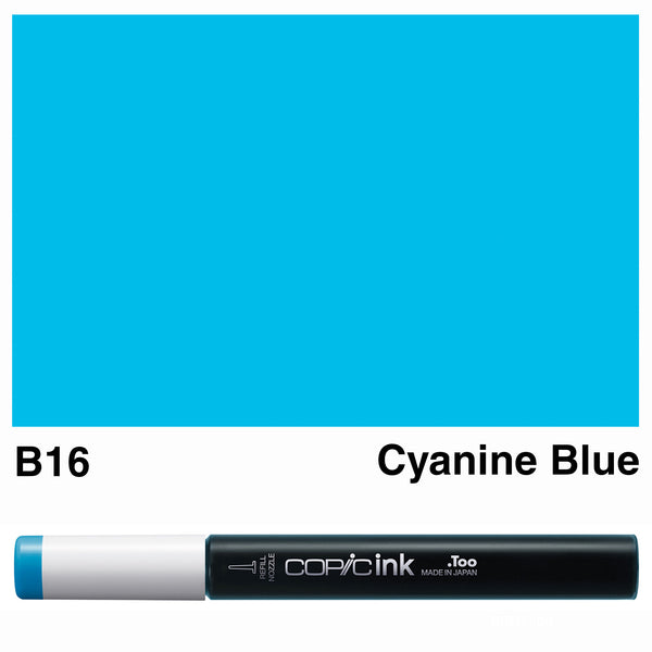 Copic Ink B16-Cyanine Blue*