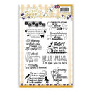 Find It Precious Marieke Early Spring Clear Text Stamps