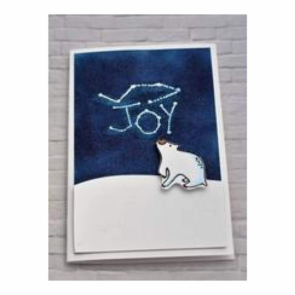 Flora & Fauna Clear Stamps 4 inch X6 inch Artic Starry Night*