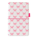 Freckled Fawn Pocket Travelers Notebook 9X5.75 Pink Bows