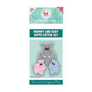 Creative Expressions - FMM Funcraft Cutters - Mummy & Baby Hippo Set