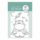 Gerda Steiner Designs Clear Stamps - 4X6 Inch - Hippo In Disguise