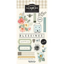 My Minds Eye - Gingham Gardens - Chipboard Elements 6in x 12in 2 pack*