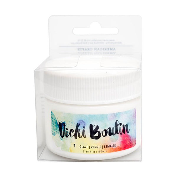 American Crafts Vicki Boutin White Glaze 100ml