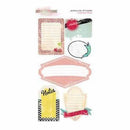 Glitz Designs - Cashmere Dame - Cardstock Journaling Stickers