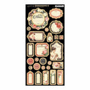 Graphic 45 - Mon Amour Chipboard Die-Cuts 6Inch X12inch  Sheet Journaling