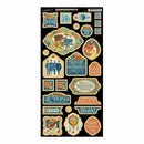 Graphic 45 - World's Fair Chipboard Die-Cuts 6Inch X12inch  Sheet Decorative